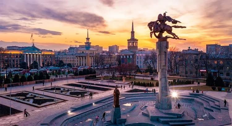 Встреча в аэропорту Манас